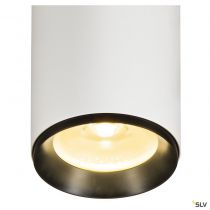 NUMINOS® XL, plafonnier intérieur, 24°, blanc/noir, LED, 36W, 3000K, variable Dali (1005768)