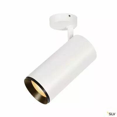 NUMINOS� XL, plafonnier int�rieur, orientable, 24�, blanc/noir, LED, 36W, 2700K, variable (1006086)