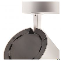 NUMINOS® XL, plafonnier intérieur, orientable, 24°, blanc/noir, LED, 36W, 2700K, variable (1006086)