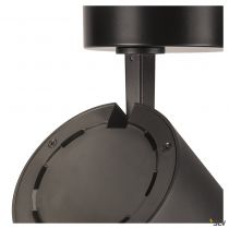 NUMINOS® XL, plafonnier intérieur, orientable, 24°, noir, LED, 36W, 4000K, variable Dali (1005753)
