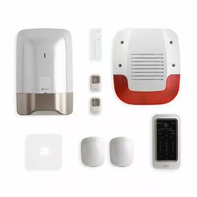 Pack alarme radio  avec box connect�e et d�tecteur d'ouverture (6410192)