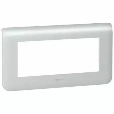 PLAQUE 5 MODULES HORIZONTAL ALUMINIUM (079015)