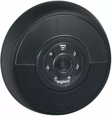 Sonnette Connect�e avec Application � T�l�charger, Noir (094231)