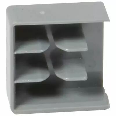 Capot d'extr�mit�s pour peignes HX� traditionnel bipolaire longueur 56 modules et peigne tripolaire (404990)