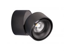 MINI TAHITI - Appl. Mur orient., noir, LED intég. 9W 3000K 600lm variable (50595)