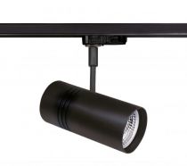 EVOLI - Spot Rail 3 all.023, noir, angle 36°, LED intég. 10,5W 4000K 850lm (50973)