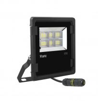 TWISTER 3 - Proj. Ext. IP65 IK08, noir, 90° LED intégré 70W 4000K 9100lm (50987)