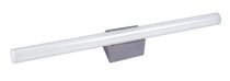 ELASTO LED 2 - Applique murale minimaliste, tube S14d LED fourni, métal chromé (51200)