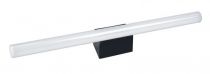 ELASTO LED 2 - Applique murale minimaliste, tube S14d LED fourni, en métal noir (51201)