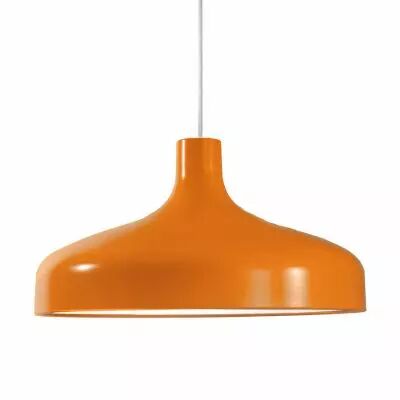 BRASILIA S orange, E27, suspension 40W maxi, livr� sans ampoule (BRA40O)
