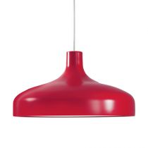 BRASILIA S rouge, E27, suspension 40W maxi, livré sans ampoule (BRA40R)