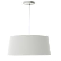 SACHA S, blanc, E27, suspension 40W maxi, livré sans ampoule (SAC40W)