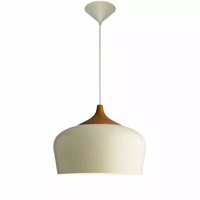 VOLTIGE S blanc, E27, suspension 40W maxi, livr� sans ampoule (VOL40W)