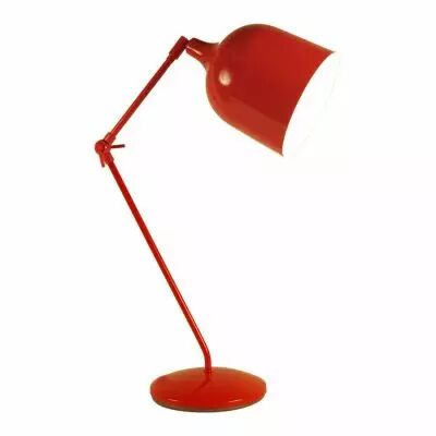 MEKANO LT, rouge, E27, lampe bureau 40W maxi, livr� sans ampoule (MEK40R)