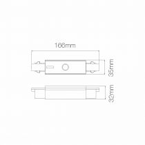 ACCESSOIRE RAIL UNION LINÉAIRE BLANC(3364)