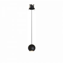 BORA SUSPENSION TOIT INTÉGRÉ NOIR 8.5W 36º 2700K(4615)