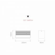 ICON CORTEN 7W. SWITCH DEL 2700K/3000K/4000K(4385)