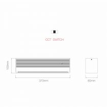 ICONE BLANC 12W. SWITCH DEL 2700K/3000K/4000K(4386)