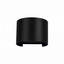 APPLIQUE MURALE LEK R NOIRE POUR MUR EXTÉRIEUR 6,8W. 3000K(4910)