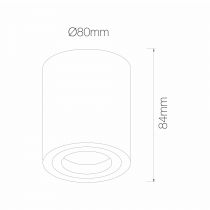 Luminaires Encastrés ONE SUPERFICIE ALUMINIO BLANCO (4480)