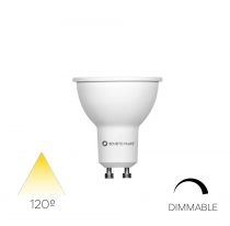 Lampe GU10 6W 220-240V 120º DIMMABLE LED 3.000K (4228)