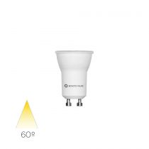 Lampe TUTTO GU10 4W 35mm 220V 60º LED 4.000K (3446)