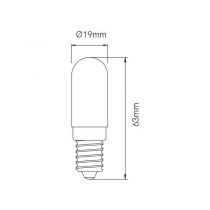Lampe SHOP T20 2W E14 220V 360º LED 3.000K (3450)