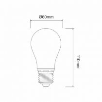 Lampe STANDARD 10W E27 220-240V 360º DIMMABLE LED 2.700K (592125R-C)