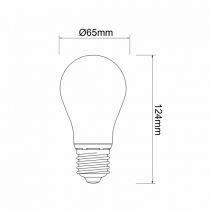 Lampe STANDARD 12W E27 220-240V 360º DIMMABLE LED 2.700K (592125R2-C)