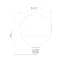 Lampe GLOBE 15W E27 2 700K (4677)