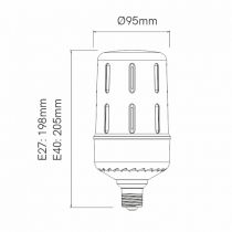 Lampe ARIA LED 30W. E27 5000K (3855)