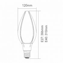 Lampe NOA LED 85W. E27 2700K (3902)