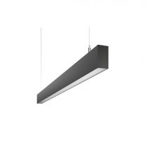 Luminaire intérieur NEXUS DE 1690mm - 60W - 5229Lm - 2700-5000K - TUYA - Noir  (445972)