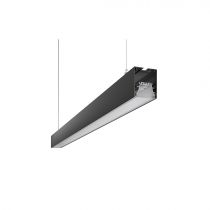 Luminaire intériieur URBAN DE 1130mm - 42W - 4956 Lm-5500K - DALI -Noir  (643522)