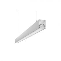 Luminaire intériieur URBAN DE 2530mm - 98W - 10290 Lm-2700K - DALI - Blanc -DIF,OPAL (657221)
