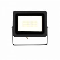 Projecteur NOIR ALUMINIUM 100W 220-240V 110º LED 2.200K (3955)