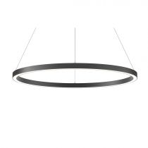 Luminaire circulaire d'intérieur ZERO DUAL-1050mm-3000K-CASAMBI-Noir (183352)