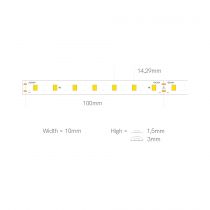 ROULEAU LED 25 MTS FINE-84 24 VDC 4.8W/M 2700K IP20 (84270-25)