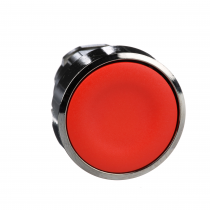 Harmony XB4 - tête bouton poussoir - Ø22 - affleurant - rouge (ZB4BA4)