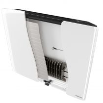 Radiateur verre connecté Verali horizontal 1000W blanc brillant (507653)