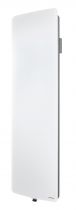 Radiateur verre connecté Verali vertical 1500W blanc brillant (507656)