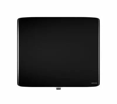 Atlantic - Radiateur verre connect� Verali horizontal 1900W noir brillant (507661)