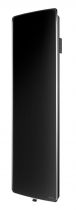 Radiateur verre connecté Verali vertical 1500W noir brillant (507662)