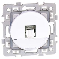 Prise RJ45 Blindée CAT6 STP SQUARE Gr2 TV Blanc (60272)