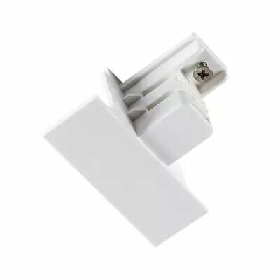 S-TRACK, embout pour syst�me rail encastr� 3 allumages 230V, int�rieur, blanc (1006540)
