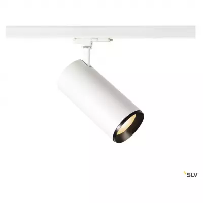 NUMINOS� XL, spot rail 3 all int, 60�, blanc/noir, LED 36W, 3000K, variable Dali (1005806)
