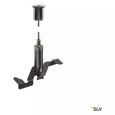 48V TRACK, Kit de suspension �  filin de 3m, noir (1006607)