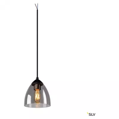 PARA CONE GL, suspension int�rieure, verre fum�, noir, GU10, 25W max (1006159)