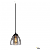 PARA CONE GL, suspension intérieure, verre fumé, noir, GU10, 25W max (1006159)