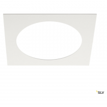 NUMINOS®, bague de réduction carrée, longueur 24 cm, Ø intérieur 18 cm, blanc (1006154)